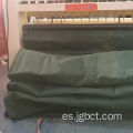 Cortina de puerta de algodón resistente al algodón en espesas de doble capa